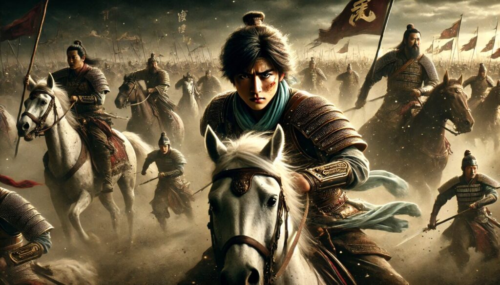 信の名場面と六大将軍の戦い
