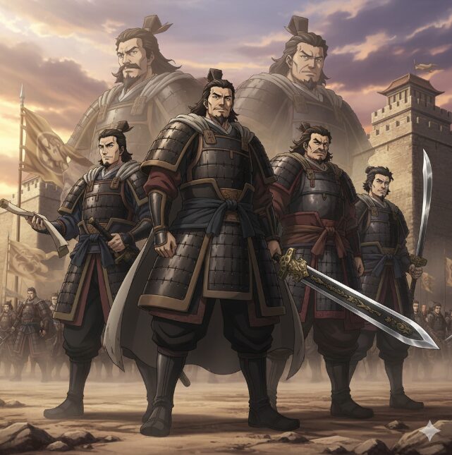 騰軍の武将一覧とそれぞれの強さ