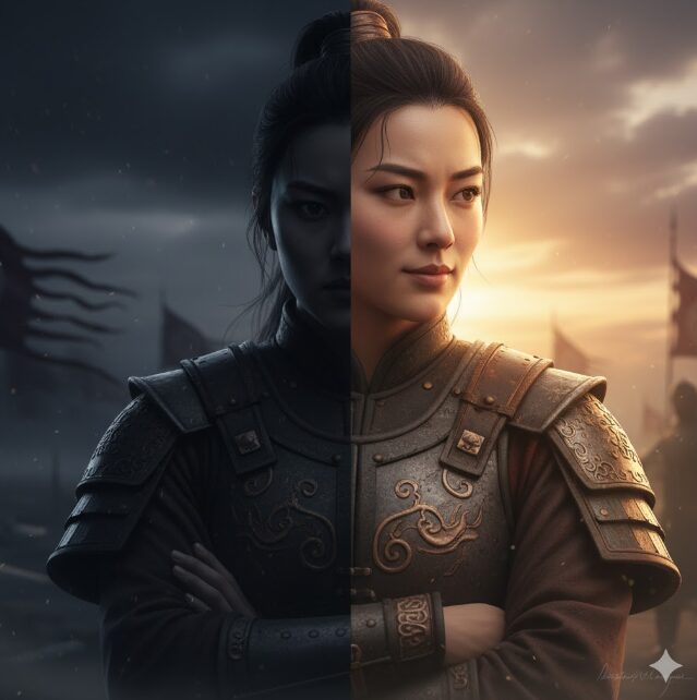 黒桜の特徴的な衣装・ビジュアル